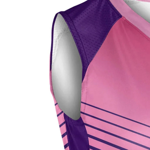Custom Logo Volleyball Jersey Sleeveless Unisex Adult Polyester Breathable And Comfortable Team Wear With Name Number - Product Image 3