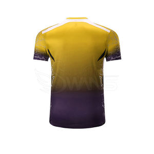 Vente directe d'usine, uniforme de tennis respirant en polyester pour hommes, fabriqué au Pakistan, vêtements de sport de haute qualité personnalisables - Product Image 4