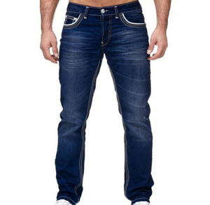Custom Slim-Fit <b>Stretch</b> Denim Jeans <b>Pant</b> for <b>Men</b> Denim Jeans Cargo <b>Pants</b> High Quality <b>Men's</b> Jeans New Fashion Blank <b>Pants</b> - Product Image 4