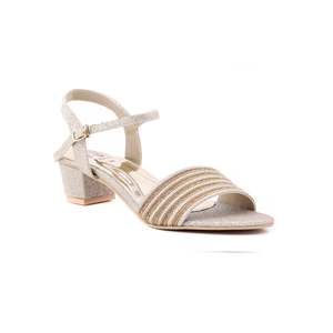 Sandales à talons dorées FN4776 Design élégant et fantaisie - Product Image 2