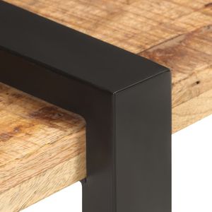 Meuble TV en bois de manguier naturel, support élégant pour votre télévision - Product Image 4