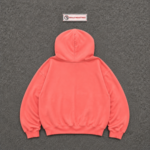เสื้อฮู้ดสไตล์คอรัลไฮป์ทรงโอเวอร์ไซส์ สตรีทแวร์ พิมพ์ลายโลโก้ด้านหน้า มีกระเป๋า แขนเสื้อปกติ ผ้าเฟรนช์เทอร์รี่ ทรงหลวมไหล่ตก สวมใส่สบาย - Product Image 6