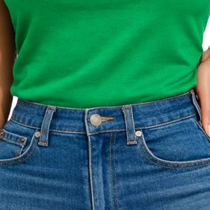 Maglietta Verde PHIRST There Was AKA per Donna, Manica Corta, Girocollo, in Cotone con Grafica, Top Casual alla Moda in Ciniglia Rosa - Product Image 3