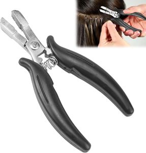 Pince de retrait d'extensions capillaires en acier inoxydable de qualité chirurgicale, micro-précision, conception ergonomique pour une utilisation sûre à domicile - Product Image 1