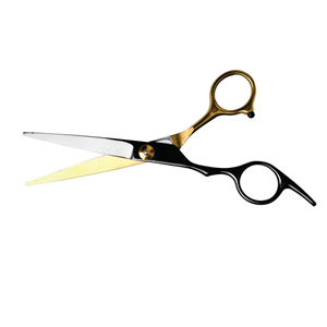 Ciseaux de barbier professionnels robustes et légers pour droitiers, 32 dents, manche moyen, en acier inoxydable, outil de coupe de cheveux - Product Image 6