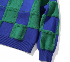 Suéteres de Punto para Hombre, Fabricados en Fábrica, Servicios OEM, Poliéster Acrílico, Cálidos para Invierno, Moda Urbana, Corte Holgado - Product Image 3