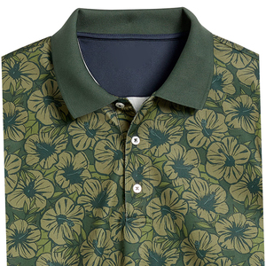 Polo T-shirt pour homme entièrement personnalisé, sublimation, best-seller, prix raisonnable, designs uniques, léger. - Product Image 4