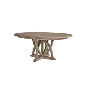Round <b>Expandable</b> Dining <b>Table</b> for Comfortable Seating - Product Image 1