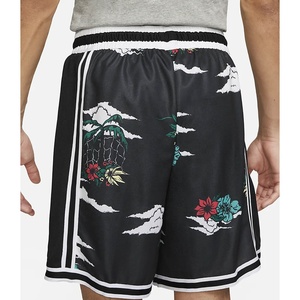 Pantalones cortos deportivos de algodón para hombre, ropa de gimnasio informal con estampado de pantalla de diseñador, ropa de calle, pantalones cortos de malla de baloncesto - Product Image 4