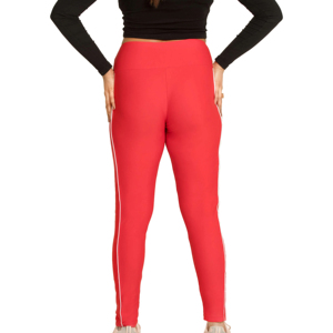 Women's High Waist <b>Elastic</b> V-Shape Back Yoga Leggings Moisture-Wicking Fitness Pants Seamless Tummy Control Gym Leggings - Product Image 1