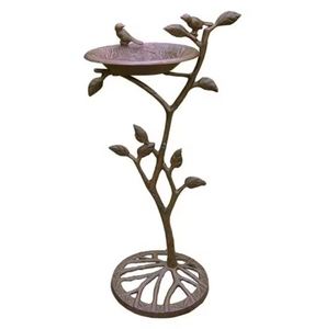 Comederos y Baños para Pájaros en Metal, Color Negro y Naranja, para Colgar en la Pared, Decorativos, para Jardín y Exteriores - Product Image 4