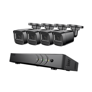 Sudex DW81KT 4PCS 1080P HD TVI Bullet Security <b>Camera</b> System with 8CH 5MP DVR Smart IR <b>Night</b> Vision Kit with Motion Detection - Product Image 1