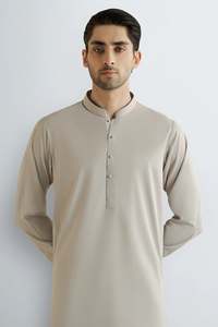 Kurta Pajama 2026 de Alta Calidad, Precio al por Mayor OEM ODM, Nuevo Estilo, Ropa India y Pakistaní para Hombre, Salwar Kameez de Color Sólido para Adultos - Product Image 4