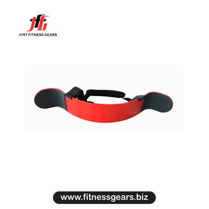 Adjustable PU Arm Blaster <b>Belt</b> <b>Red</b> Universal Fit Comfortable Power Training Equipment - Product Image 1