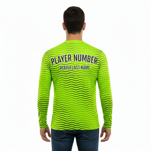 T-shirt à manches longues pour homme en mélange de polyester et de coton, doux, respirant, décontracté, vêtements d'extérieur pour le printemps et l'automne - Product Image 4