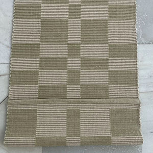 Alfombra tejida a mano con textura de nervaduras, diseño geométrico, precio directo de fábrica, para interiores de lujo. - Product Image 1