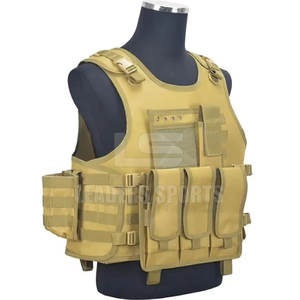 Chaleco Táctico de Nailon/Poliéster Impermeable de Alta Calidad y Tamaño Ajustable para Entrenamiento al Aire Libre - Product Image 2