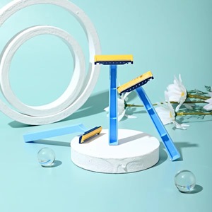 30PCS Box Disposable <b>Razor</b> <b>for</b> <b>Women</b> Sanitary Manual Shaver 1 Super Sharp Blade with Comb Head <b>for</b> Face Manual Shaving Tool - Product Image 3