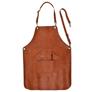 <b>Waterproof</b> <b>Work</b> Apron Adjustable Cross back Multi Pocket Utility Apron Dust Proof Workshop Repair Maintenance Workwear durable - Product Image 1