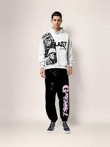 เสื้อฮู้ดผู้ชายผ้าฟลีซเนื้อนุ่ม ระบายอากาศได้ดี เป็นมิตรต่อสิ่งแวดล้อม สีพื้น ผ้าผสมโพลีเอสเตอร์และคอตตอน สวมใส่สบาย เหมาะสำหรับฤดูหนาว - Product Image 6