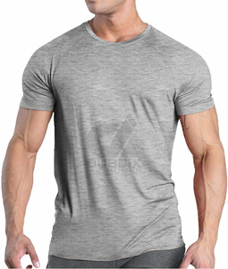 Nouveaux T-shirts personnalisés pour hommes 2026 – Logo avant, respirants, anti-boulochage, design premium, polyester/coton, vente en gros OEM - Product Image 5