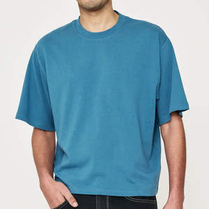 Camiseta Corta para Hombre 100% Algodón, Corte Holgado, Estampada, Transpirable, Manga Corta, Servicio OEM Personalizable - Product Image 3