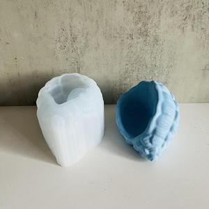 Conch Shell Conch Storage Aromatherapy Table Decoration Gypsum <b>Cement</b> Silicone <b>Mold</b> - Product Image 3