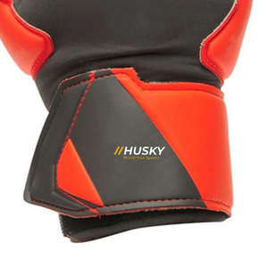 HUSKY SPORTSWEAR Warm Full Finger <b>Touchscreen</b> <b>Gloves</b> Black Acrylic Cotton Winter Outdoor Use Jacquard Wrist Length Breathable - Product Image 3