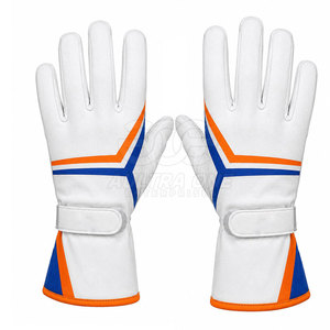 ถุงมือแข่งรถฤดูหนาวแบบกำหนดเอง ระบายอากาศได้ดี ผ้าโนเม็กซ์กันไฟ กันน้ำ ดีไซน์แบบเต็มนิ้ว ป้องกันการลื่น สำหรับผู้ขับขี่ - Product Image 2