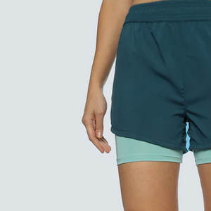Shorts de Doble Capa para Mujer, Talla Adulto, Ajuste Cómodo, Diseño con Bolsillos Personalizados - Product Image 6