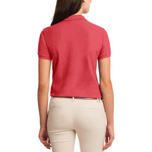 Nueva Llegada, Camisetas Polo para Mujer con Diseño de Logotipo Personalizado OEM, Estilo Urbano, Ropa Casual, Camisetas Polo de Algodón para Mujer - Product Image 4