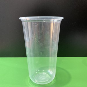 2026 New Design Vietnam Factory Hot Selling 2026 U Shape Disposable Transparent PP <b>Plastic</b> <b>Cup</b> 12oz 16oz 24oz Custom logo - Product Image 2