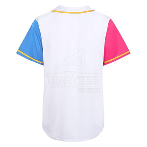 Premium Design <b>Baseball</b> Jersey Made From Quick Dry Breathable 100% Polyester Material with Custom Design Options for Teams Clubs - Product Image 2