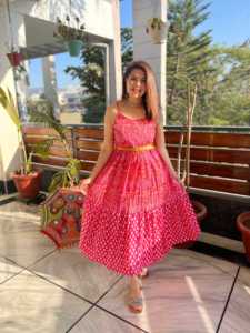 Elegante Vestido Midi Cami con Estampado Floral Rosa para Mujer, Vestido Largo Estilo Sirena, Ajustado, para Vacaciones de Verano en la Playa, con Decoración de Encaje - Product Image 4