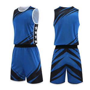 Maillots de basket-ball de haute qualité, imprimés par transfert thermique, respirants, à séchage rapide, manches courtes, pour hommes, grandes tailles, 100% polyester - Product Image 1