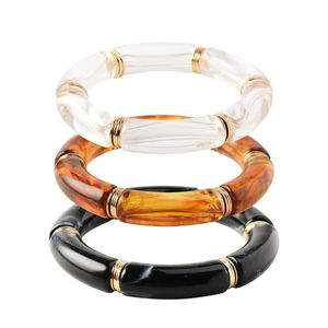 Eco-friendly Handcrafted Premium Resin Bangle <b>Bracelet</b> Collection for Women Trendy Geometric <b>Crystal</b> Rhinestone Jewelry Supplier - Product Image 6