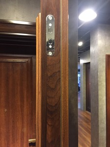 En ISO eertified thép mạ kẽm 12mm MDF bọc thép lối vào chống trộm cửa nhà, đầy polyurethane. - Product Image 4