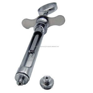 Jeringa de Aspiración Dental Reutilizable, Jeringa de Cartucho de Acero Inoxidable, Instrumento de Inyección Dental Autoaspirante - Product Image 3