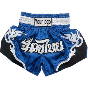 Shorts de boxe thaïlandaise personnalisés 2026 de qualité supérieure avec ceinture élastique haut de gamme, extensibles, grandes tailles, en polyester/coton, séchage rapide - Product Image 5