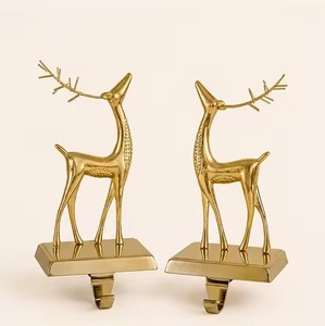 Premium Metal <b>Stocking</b> <b>Holder</b> Christmas Decoration Accessory Metal Craft for Holiday Decoration and Styling - Product Image 4