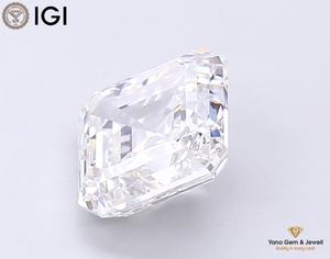 Diamante Cultivado en Laboratorio con Certificado IGI, 2.00 Quilates, CVD, Color D, Claridad VS2, Corte Asscher, Centro para Joyería Personalizada Solitario - Product Image 6