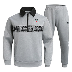 Men’s Camouflage Tracksuit Long Sleeve Zip-Up Jacket And Jogger Sweatpants Casual Activewear <b>Set</b> Stand-Up Collar - Product Image 1