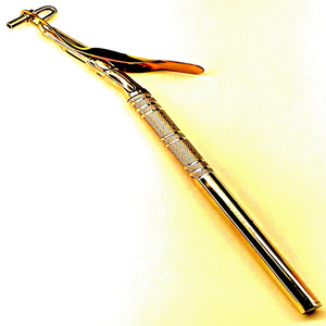 Instrumento Dental Jamso Industries, Portaamalgama de un Solo Extremo, Tipo Palanca, Punta Angulada de 2.0 mm - Product Image 1