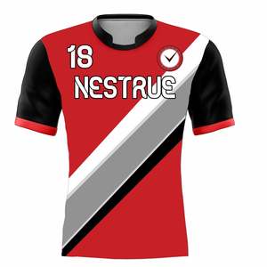 Maillot de football personnalisé en gros, imprimé par sublimation, maillot de soccer anti-humidité, uniforme d'équipe sportive, fabricant sur mesure - Product Image 2