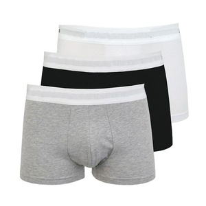 Wholesale Customized 100% Cotton Men's <b>Boxer</b> Shorts Knitted Quick Dry Breathable Outdoor Cycling Sports Underwear - Product Image 5