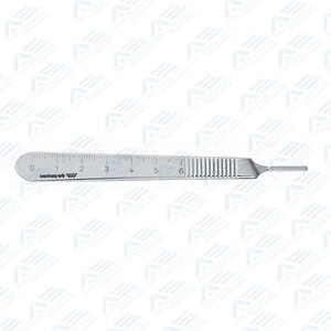 Manche de scalpel chirurgical en acier inoxydable avec lames Instruments dentaires Manche de scalpel Lames chirurgicales Instrument médical - Product Image 4