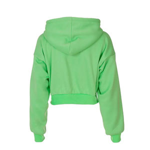 Promotion : Sweat-shirts à capuche personnalisés de haute qualité pour femmes, à manches longues, coupe courte, avec capuche, en grandes tailles pour l'hiver - Product Image 3