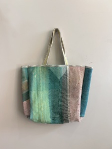 Indian Vintage Kantha Women's Tote Bag Handmade Reversible Shopping Bags - Product Image 6