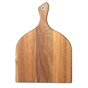 Tabla de Cortar de Madera Hecha a Mano, Forma Redonda, Acabado Natural, Reutilizable, Apta para Lavavajillas, Grosor de 1.3 cm, Utensilios de Cocina para Cortar - Product Image 5