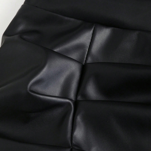 Faldas Vintage de Poliéster 2026 para Mujer, Mini Falda Sexy en Línea A, Corte Ajustado Personalizado, Abertura Lateral, Secado Rápido - Product Image 3